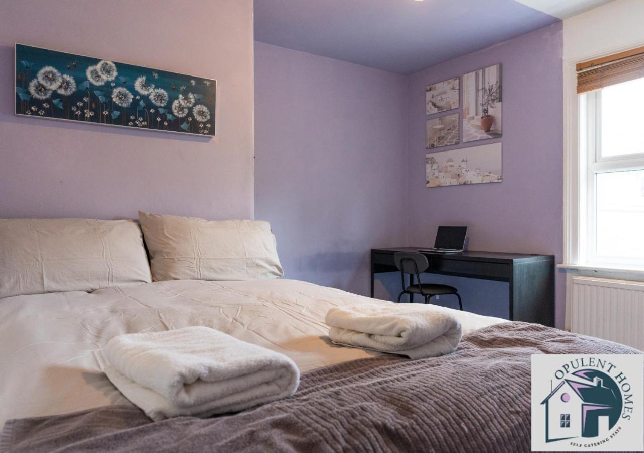 Villa Contractors Pad - 4 Bed Town House - Cent Reading - Free Parking Exterior foto